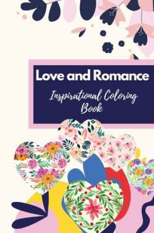 Cover of Love and Romance Inspirational Coloring Book