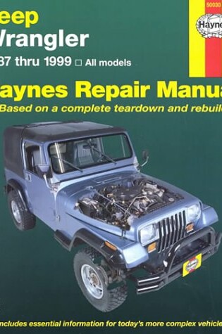 Cover of Jeep Wrangler (1987-1999) Automotive Repair Manual