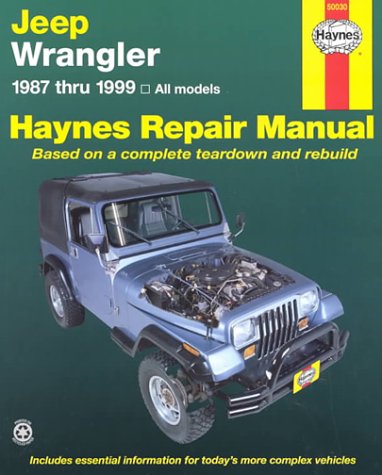 Cover of Jeep Wrangler (1987-1999) Automotive Repair Manual