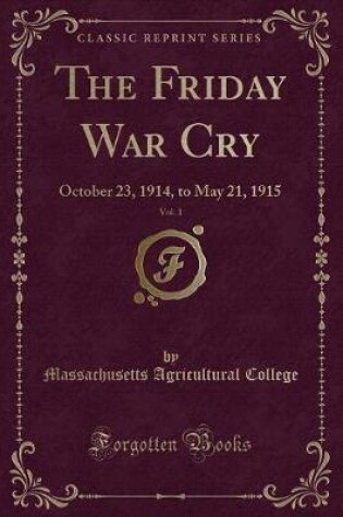 Cover of The Friday War Cry, Vol. 1