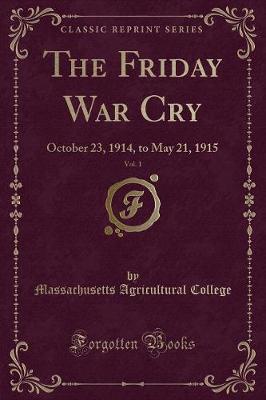 Book cover for The Friday War Cry, Vol. 1