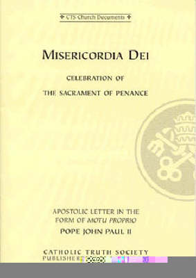 Book cover for Misericordia Dei