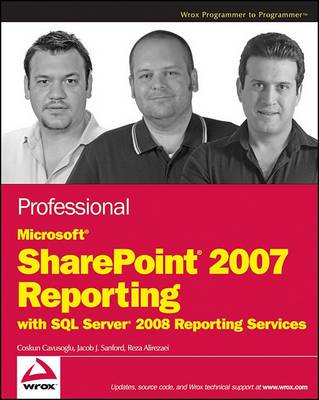 Book cover for Professional Microsoft Sharepoint 2007 Reporting with SQL Server 2008 Reporting Services