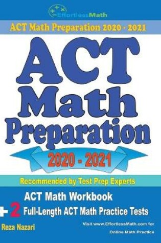 Cover of ACT Math Preparation 2020 - 2021