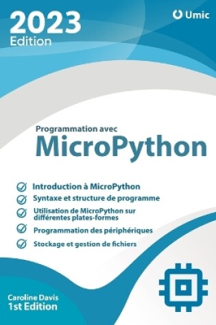 Cover of Programmation avec MicroPython