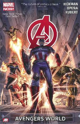 Book cover for Avengers Volume 1: Avengers World (marvel Now)