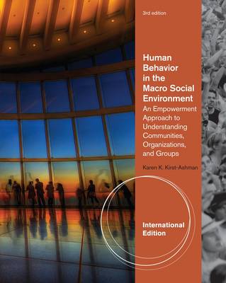 Book cover for Human Behavior in the Macro Social Environment