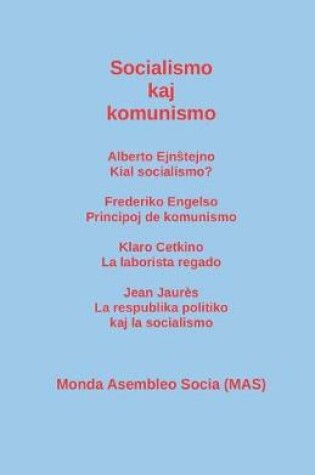 Cover of Socialismo kaj komunismo