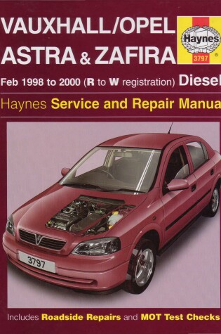 Cover of Vauxhall/Opel Astra and Zafira (Diesel) Service and Repair Manual