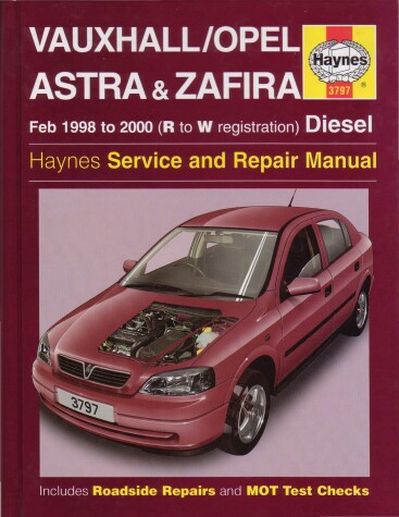 Book cover for Vauxhall/Opel Astra and Zafira (Diesel) Service and Repair Manual