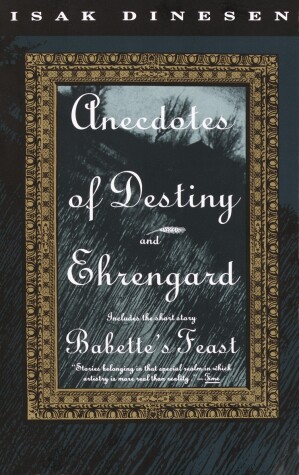 Book cover for Anecdotes of Destiny and Ehrengard