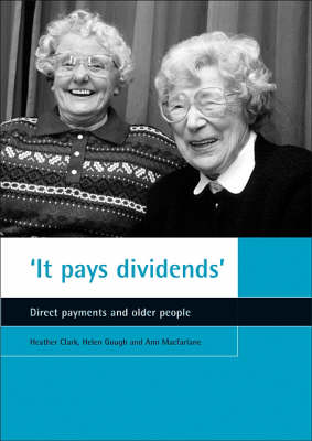 Book cover for 'It pays dividends'