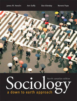 Book cover for Sociology: A Down-to-Earth Approach Fourth Canadian Edition with MySocLab Access Code