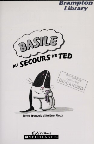 Book cover for N? 2 - Basile Au Secours de Ted