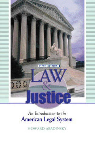 Cover of Law and Justice