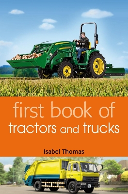 Book cover for First Book of Tractors and Trucks