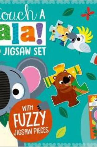 Cover of Never Touch a Koala Book and Touch and Feel Jigsaw Boxset