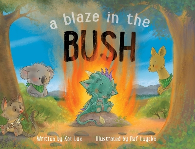 Book cover for A Blaze in the Bush