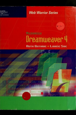 Cover of Dreamweaver 4.0