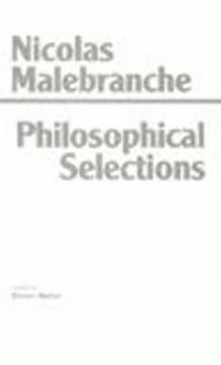 Book cover for Malebranche: Philosophical Selections