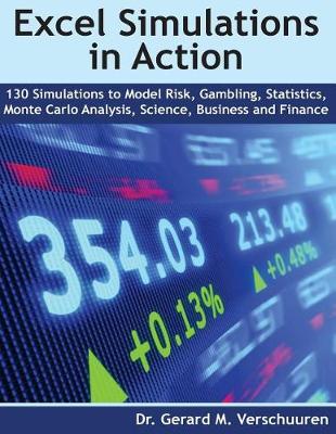 Book cover for 130 Excel Simulations in Action