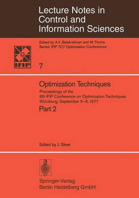 Book cover for Optimization Techniques II