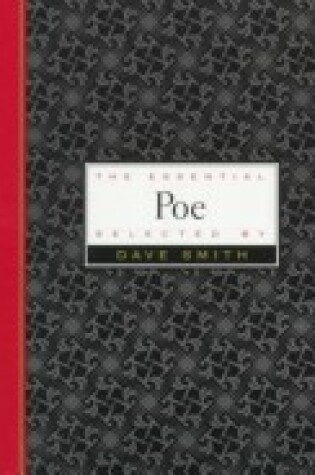 Cover of Smith: the Essential Poe (Paper Only)