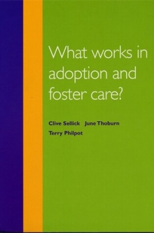 Cover of What Works in Adoption and Foster Care?