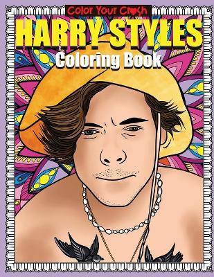 Book cover for Harry Styles Coloring Book