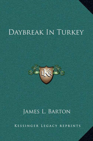 Cover of Daybreak In Turkey