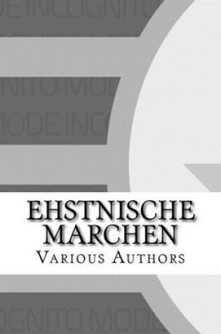 Cover of Ehstnische Marchen