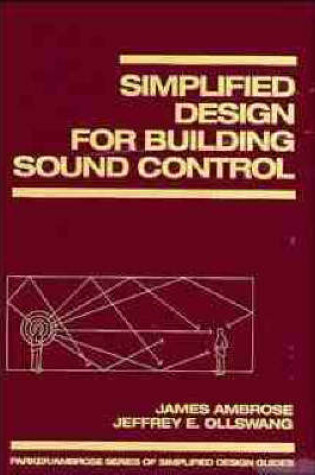 Cover of Simplified Design for Building Sound Control