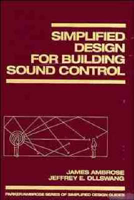 Book cover for Simplified Design for Building Sound Control