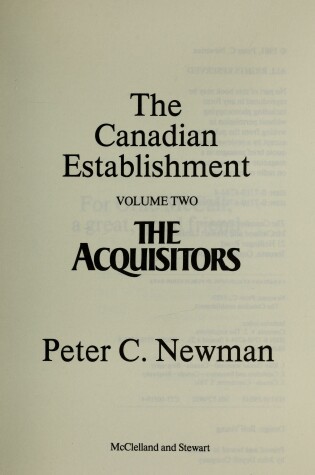 Cover of Acquisitors