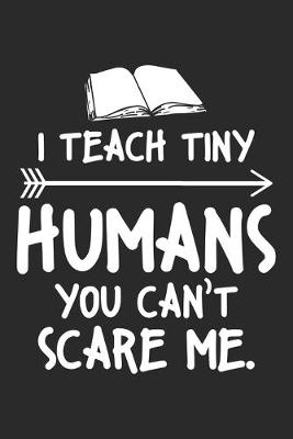 Book cover for I teach tiny humans you can't scare me