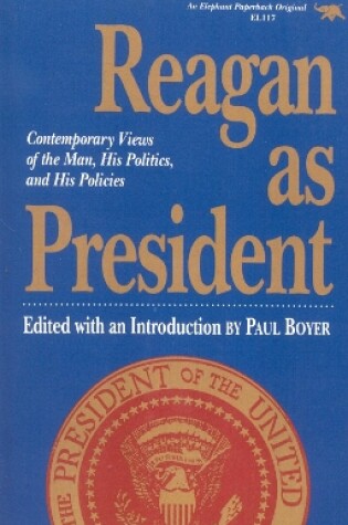 Cover of Reagan as President