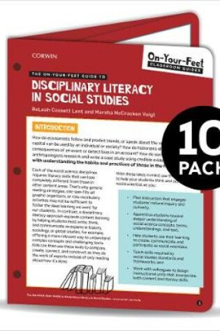 Cover of BUNDLE: Lent: The On-Your-Feet Guide to Disciplinary Literacy in Social Studies: 10 Pack