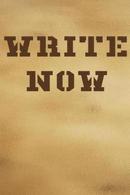 Book cover for Write Now