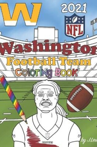 Cover of Washington Football Team Coloring Book 2021