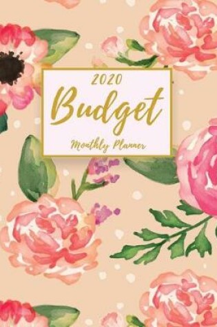 Cover of Monthly Budget Planner