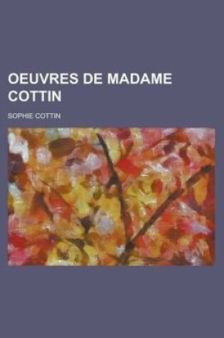 Cover of Oeuvres de Madame Cottin