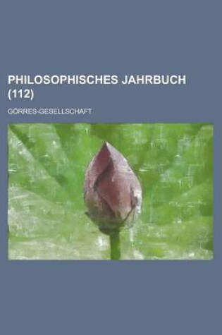 Cover of Philosophisches Jahrbuch (112)