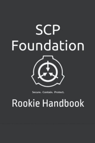 Cover of SCP Foundation Rookie Handbook