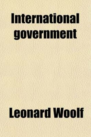 Cover of International Government