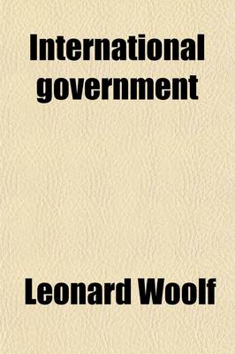 Book cover for International Government