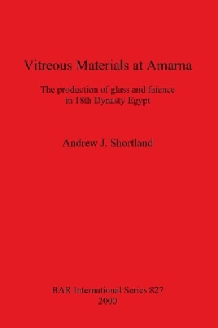 Cover of Vitreous Materials at Amarna