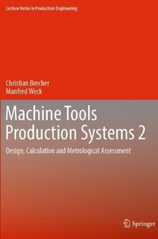 Cover of Machine Tools Production Systems 2