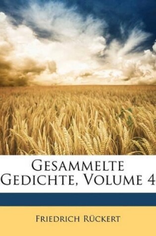 Cover of Gesammelte Gedichte, Vierter Band