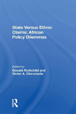 Book cover for State Versus Ethnic Claims