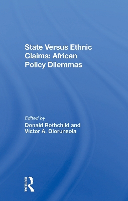 Cover of State Versus Ethnic Claims